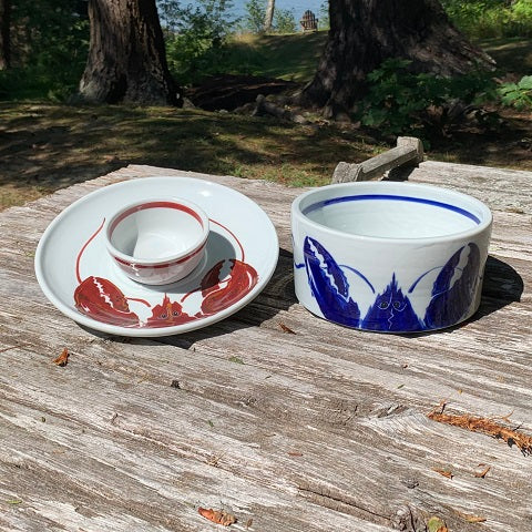 Lobster Collection — hand-painted Maine icon